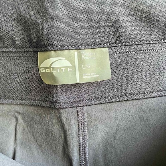 Golite- Women's Outdoor Fitness Tech Multi Pocket Capri Pants - Size‎ 10 - Gray - Picture 5 of 6